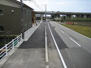 サムネイル：一般県道三箇吉島線道路改良工事完成